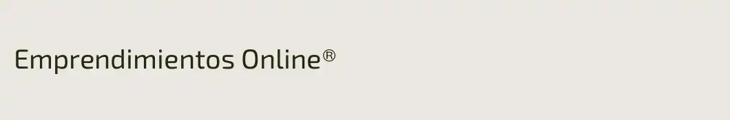 Emprendimientos Online®